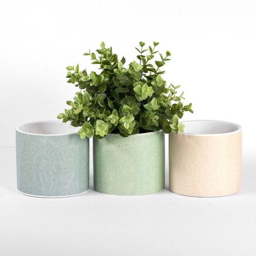 Ceramic 12cm floral leaf - 12cm,