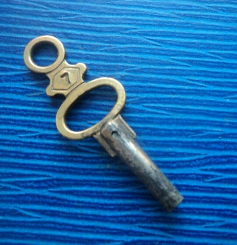 Vintage pocket watch - pocket, key