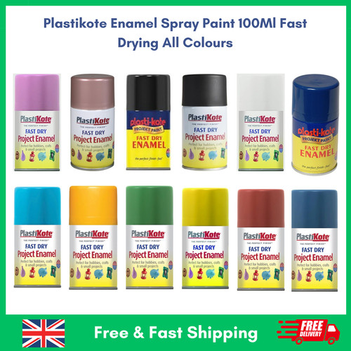 Plastikote enamel spray paint - plastikote,