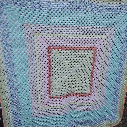 Vintage blanket granny - vintage,