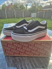 Old Skool Plat Vans, Kids UK