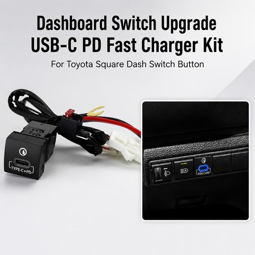 Type usb port car - usb, c
