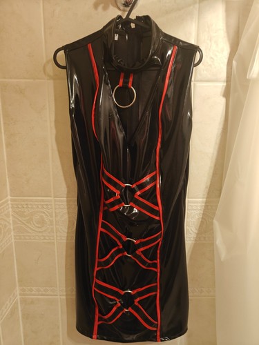 Misfitz latex black red - misfitz,