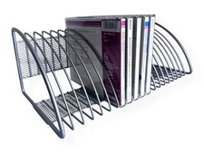 Vintage Wire Mesh CD Rack
