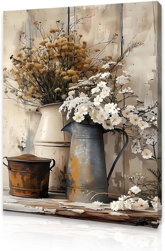 Framed canvas wall art green - canvas,