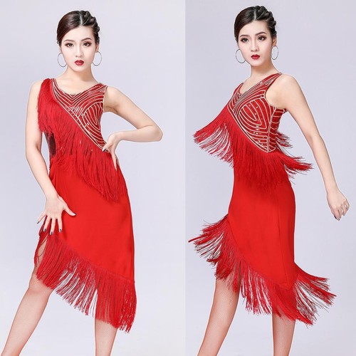 Women fringe latin dance - latin,