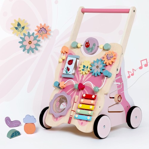 Giant bean wooden baby - baby, walker