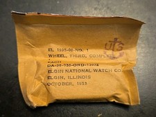 NOS ORD Issued Elgin 8/0