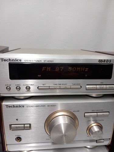 Technics stereo amplifier and - amplifier,