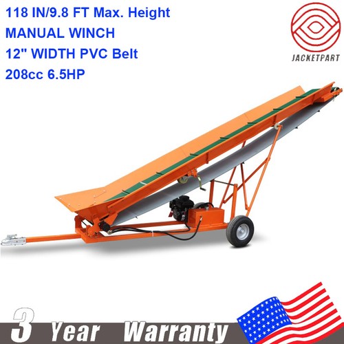 Firewood conveyor 6 - 12", 6.5hp