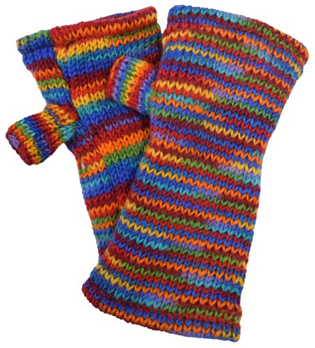 Woolen knitted fleece lined - woolen,