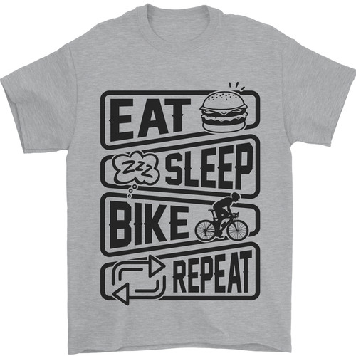 Cycling eat sleep - sleep, repeat