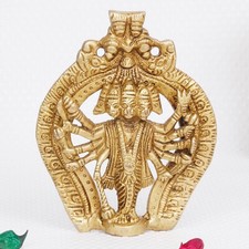 Brass Hindu God Panchmukhi