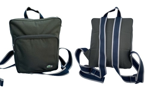 Lacoste backpack small vintage - lacoste,