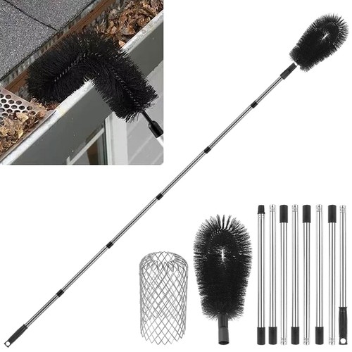 Metal mesh gutter - mesh,
