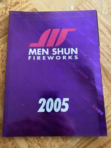 Men shun fireworks catalogue - men,