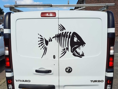 Car sticker piranha - car,