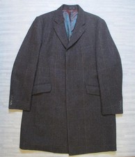 M&S Overcoat Mens XL Dark