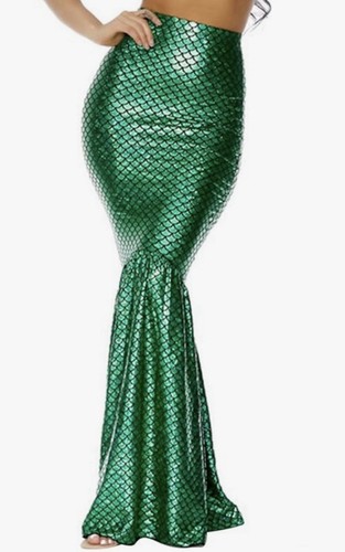 Ladies green mermaid - green, tail