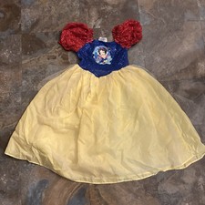 Vintage 90s Disney World Resort Snow White Princess Dress Girls Size Xs  (4-6)