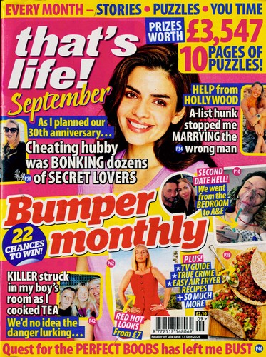 Thats life monthly magazine - monthly,