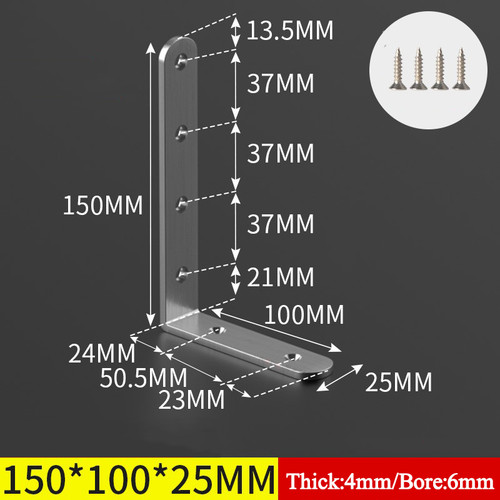 Stainless steel shelf - stainless, bracket