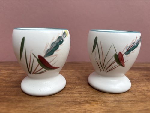 Pair vintage egg cups - pair,