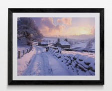 Yorkshire dales winter - dales,