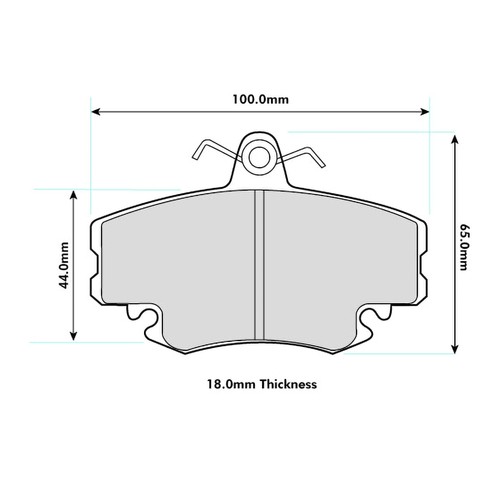 Ferodo ds3000 front brake pads - ferodo,