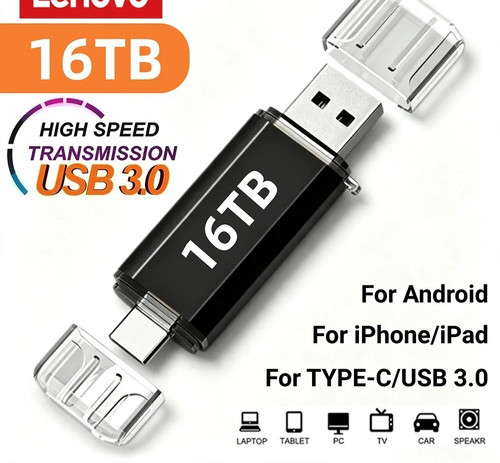 16tb otg usb 0 - in, type-c
