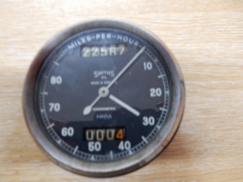 Smiths chronometric speedo - ma,