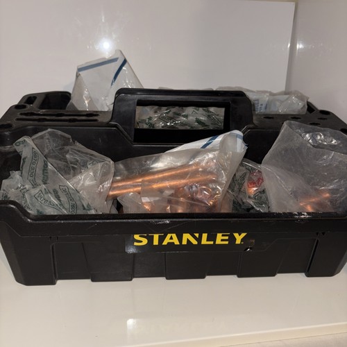 Stanley black tool tote tray