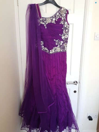 Purple asian sleeveless - purple,
