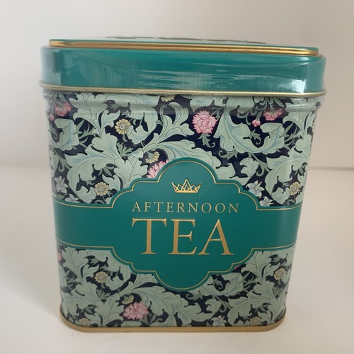 Victorian garden tea tin - tea,