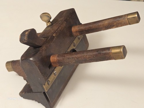 Vintage plough plane wood - plough,