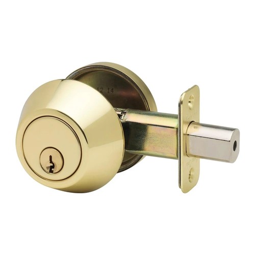 Copper door lock cylinder - copper,