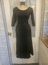 NWT M&S Black Sunray Pleated