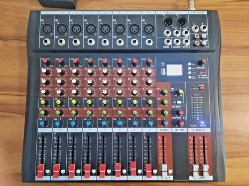 Channel audio mixer with - channel,