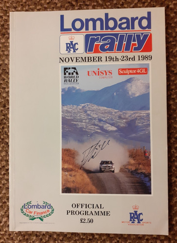 Lombard rac rally 1989 - lombard,