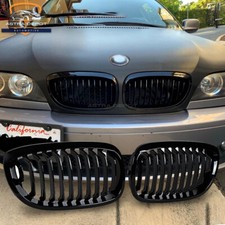 Pair Gloss Black Front Kidney