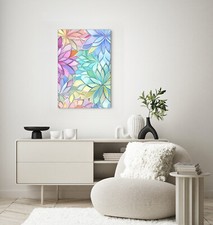 Glassy Daisy Flowers Print