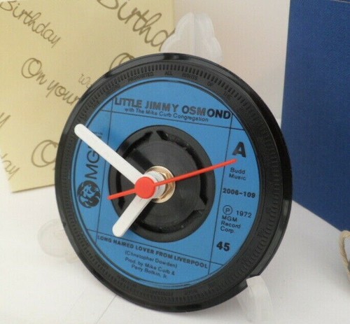 Jimmy osmond clock - osmond, side
