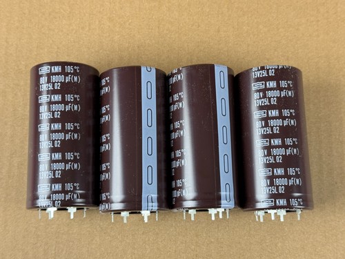 New 18000 80v capacitors - 4,