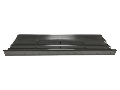 Aluminised chromed brick bbq - aluminised,