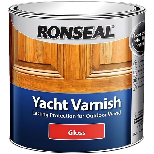 Ronseal yacht varnish clear - yacht,