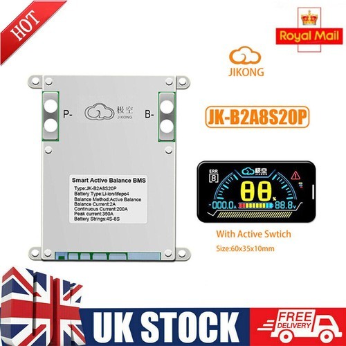 B2a8s20p smart bms - smart, lifepo4