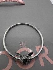 Genuine Pandora Moments Harry Potter Golden Snitch Clasp Charm Bangle 18cm