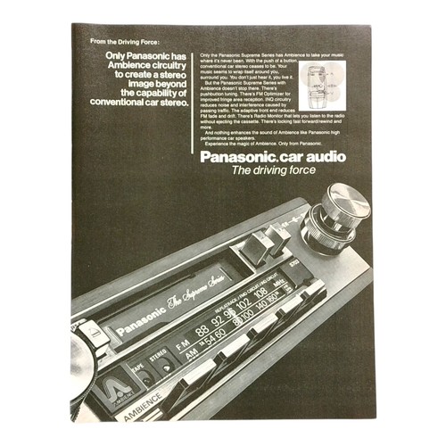 Vintage panasonic supreme - vintage,