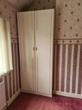 1 Cream Wardrobe Good Quality