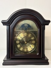 Bentima Wooden Radio Controlled Westminster Chime Mantle Clock - Fully Working